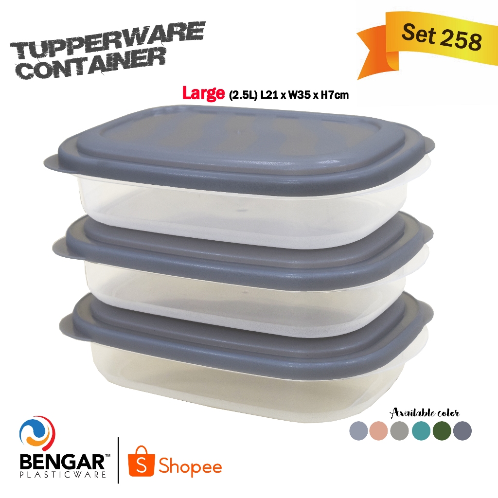 Food Container Food Storage Food Keeper Any occasions can Use Plastic Tupperware Indoor Outdoor use